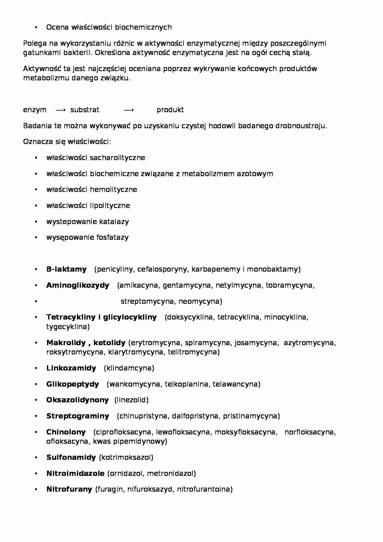 Ocena właściwości biochemicznych - omówienie - strona 1