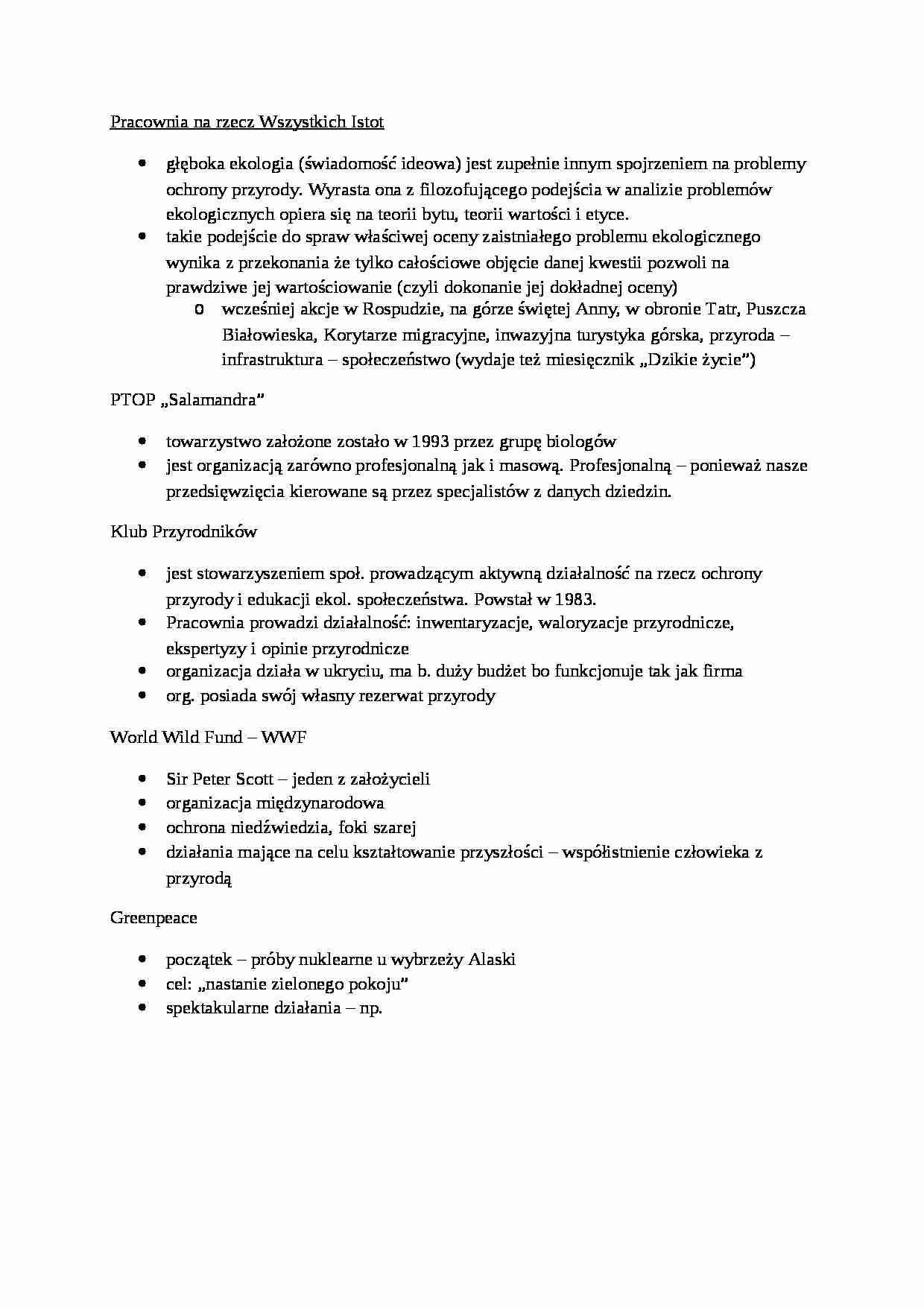 Pracownia na rzecz Wszystkich Istot - omówienie - strona 1