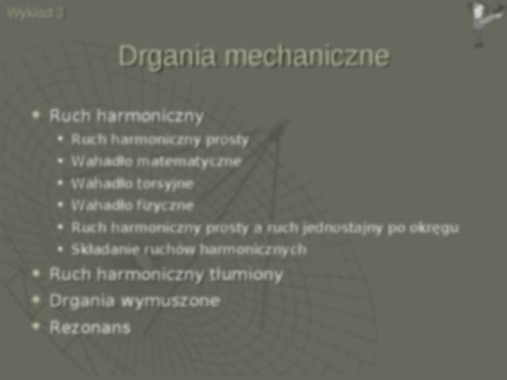 Fizyka, Ruch drgający - omówienie - strona 2