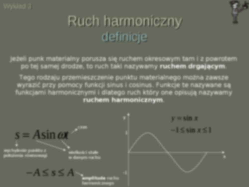 Fizyka, Ruch drgający - omówienie - strona 3
