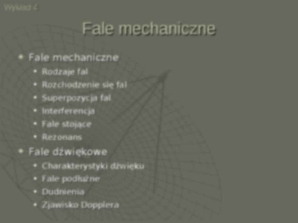 Fizyka, Ruch falowy - omówienie - strona 2