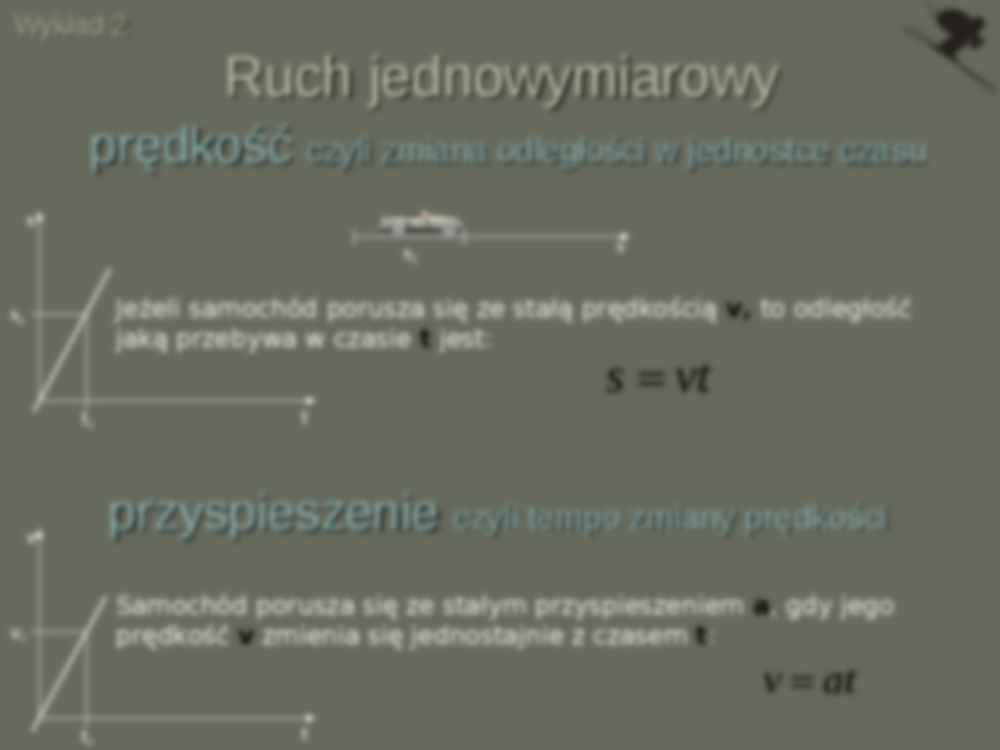 Fizyka, Ruch postępowy i obrotowy - omówienie - strona 3