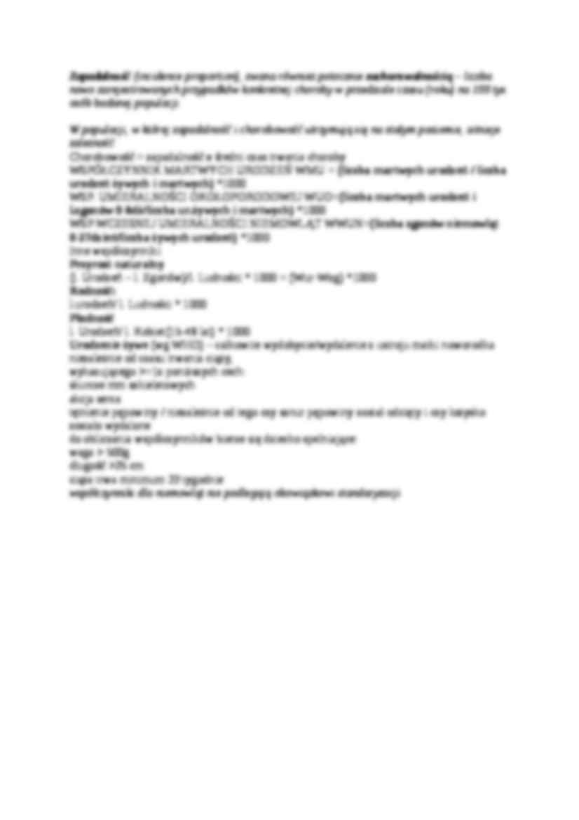 Higiena i epidemiologia, różnica umieralności noworodków - strona 2