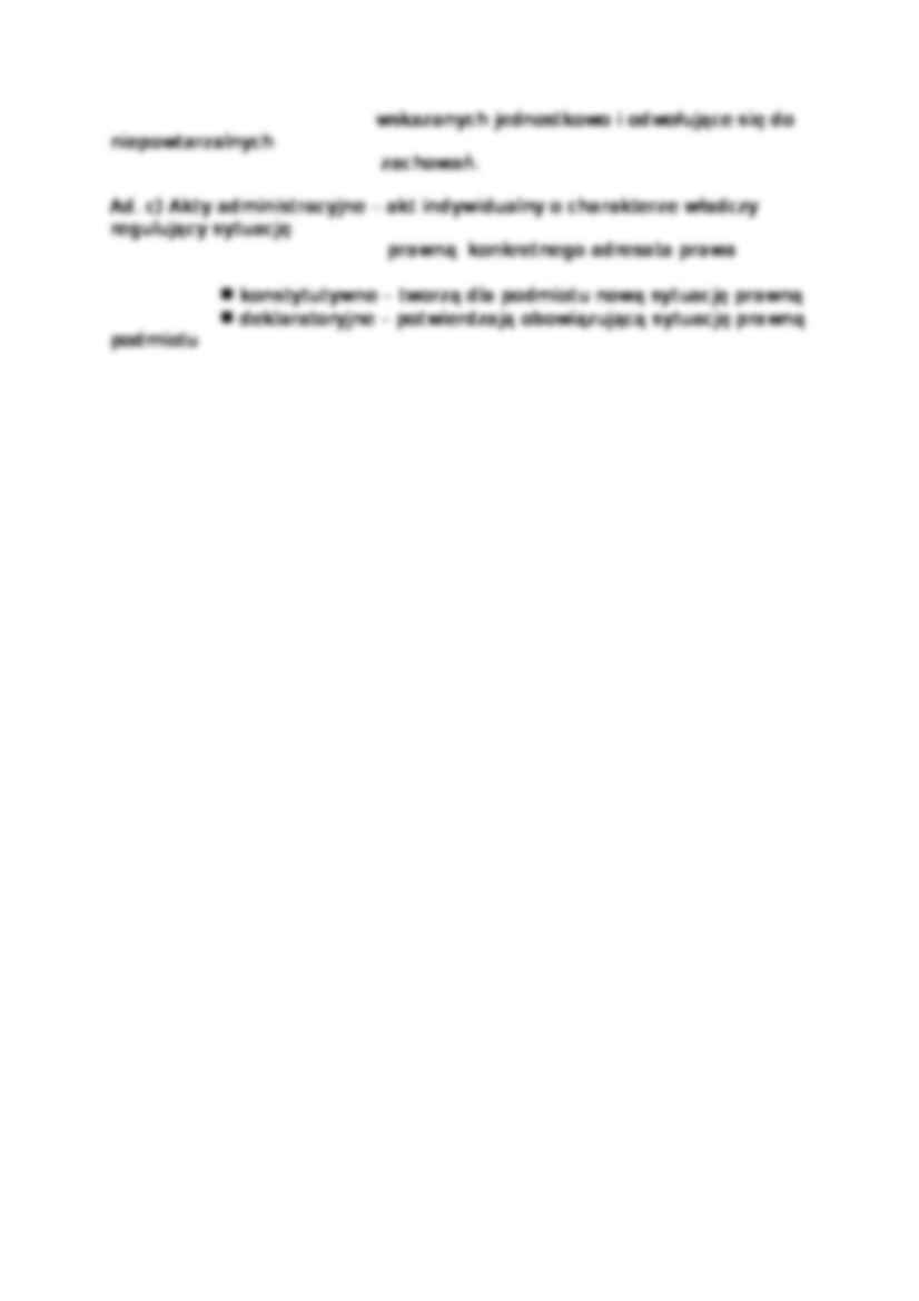  Akt normatywny i indywidualny - omówienie - strona 2