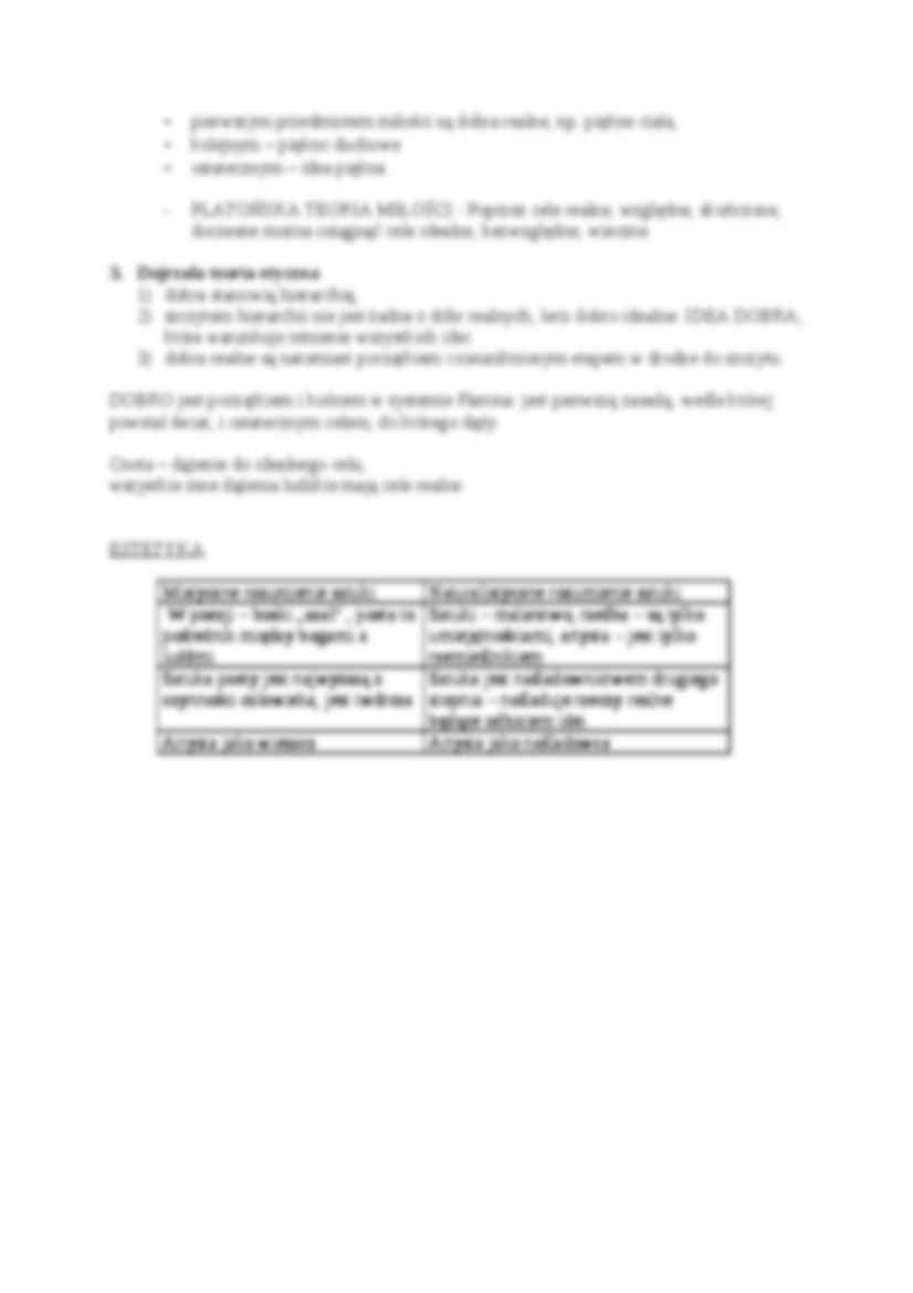 Etyka wg Platona - omówienie - strona 2