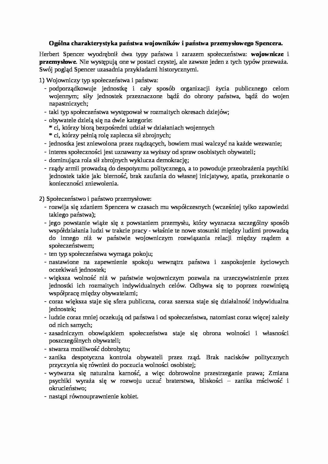 Charakterystyka państwa wojowników - omówienie - strona 1