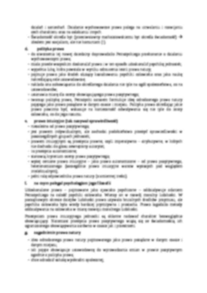 Petrażycki - omówienie - strona 2