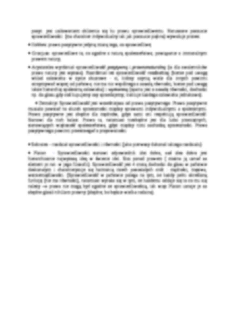 Sprawiedliwość i sposoby jej interpretowania - omówienie - strona 2