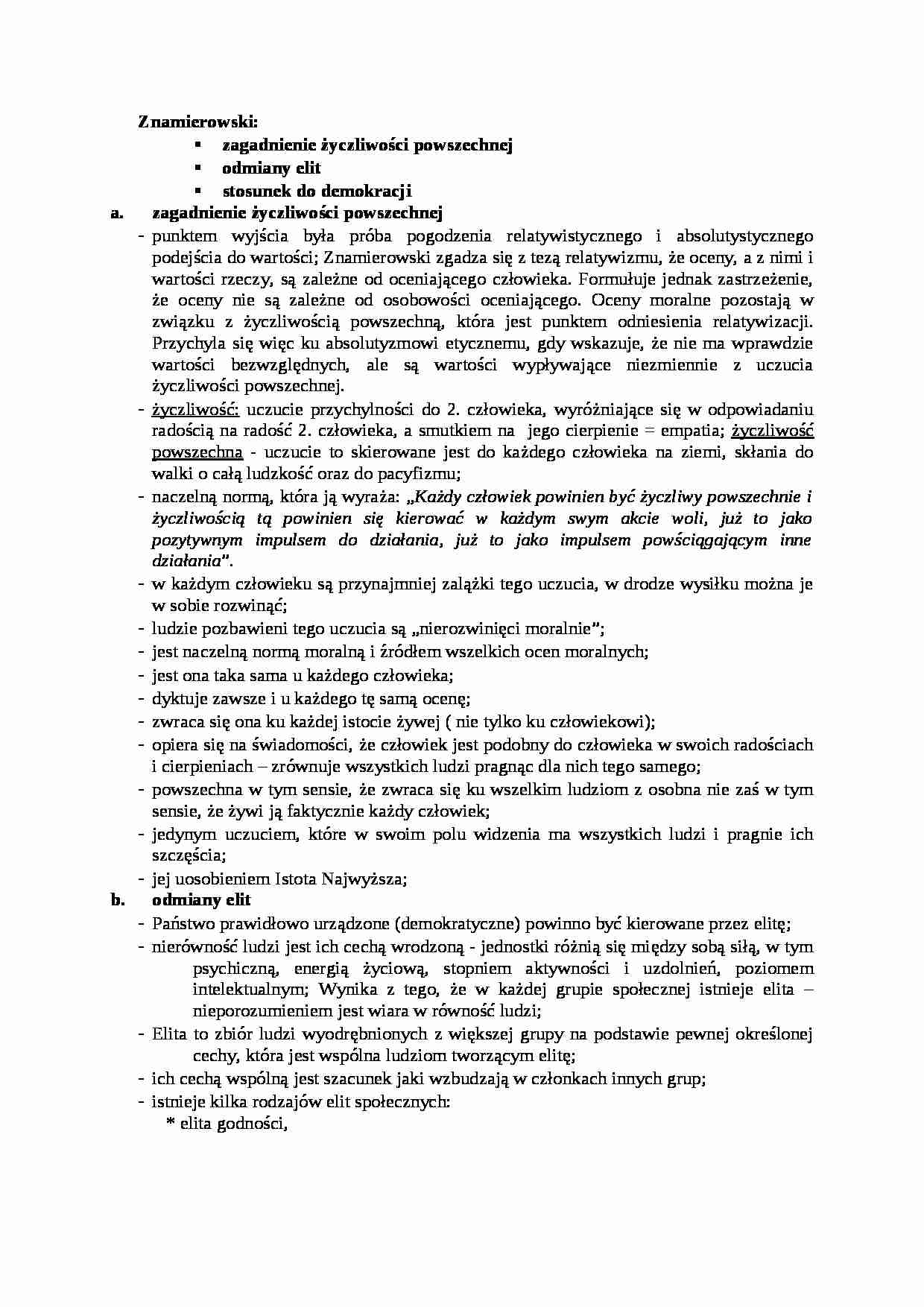 Znamierowski - omówienie - strona 1