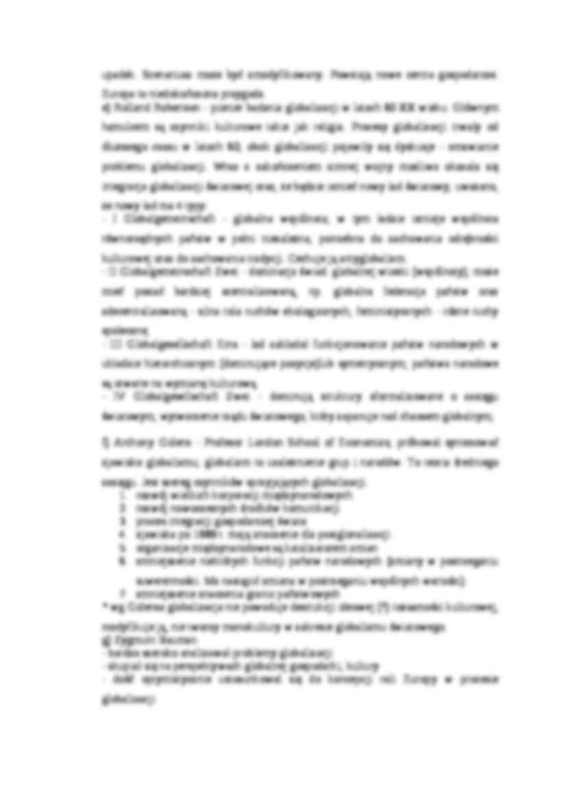 Teorie globalizacji - wykład - strona 2