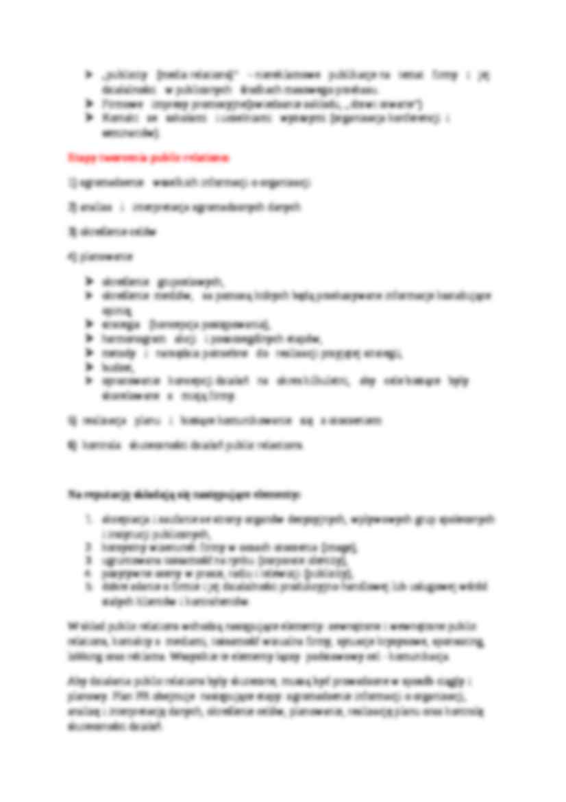 Public relations - wykłady MWSE - strona 2