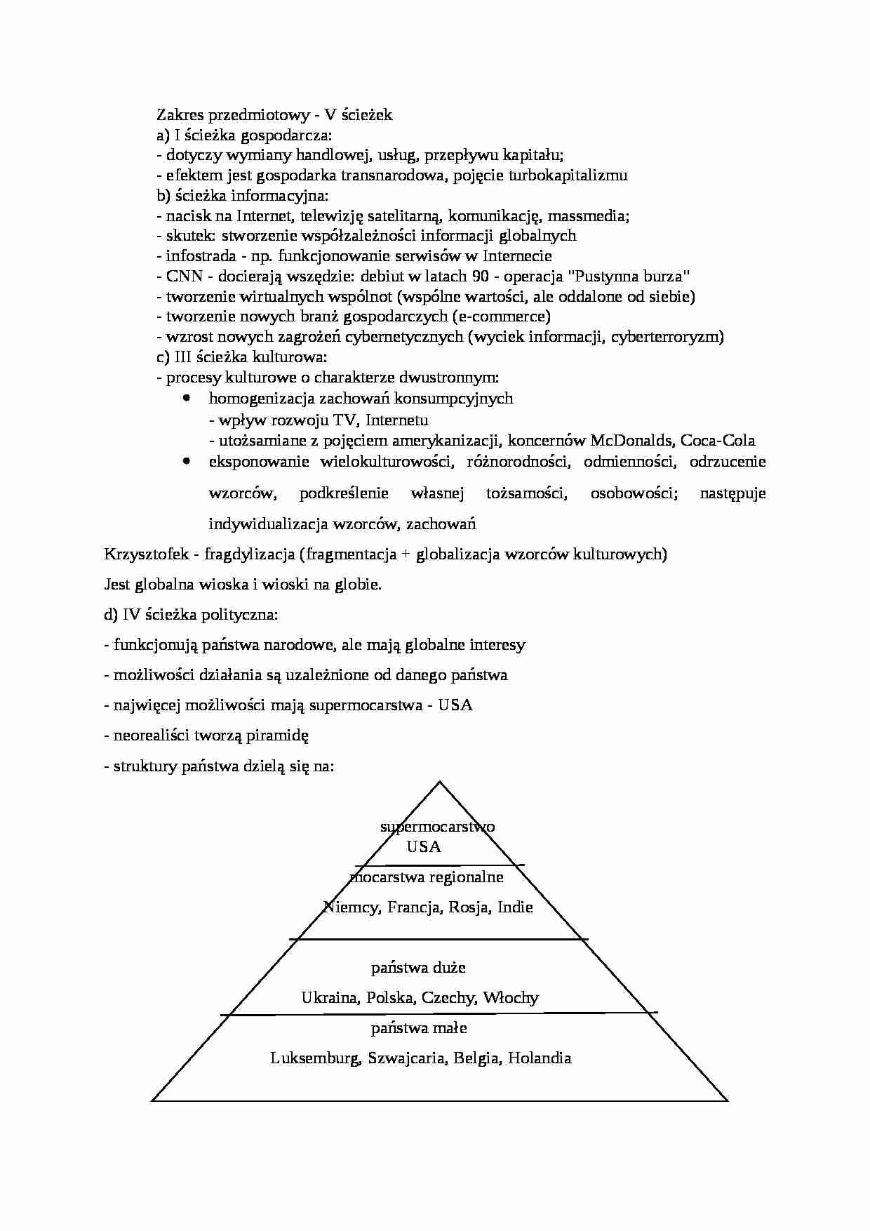 Zakres przedmiotowy - V ścieżek - omówienie - strona 1