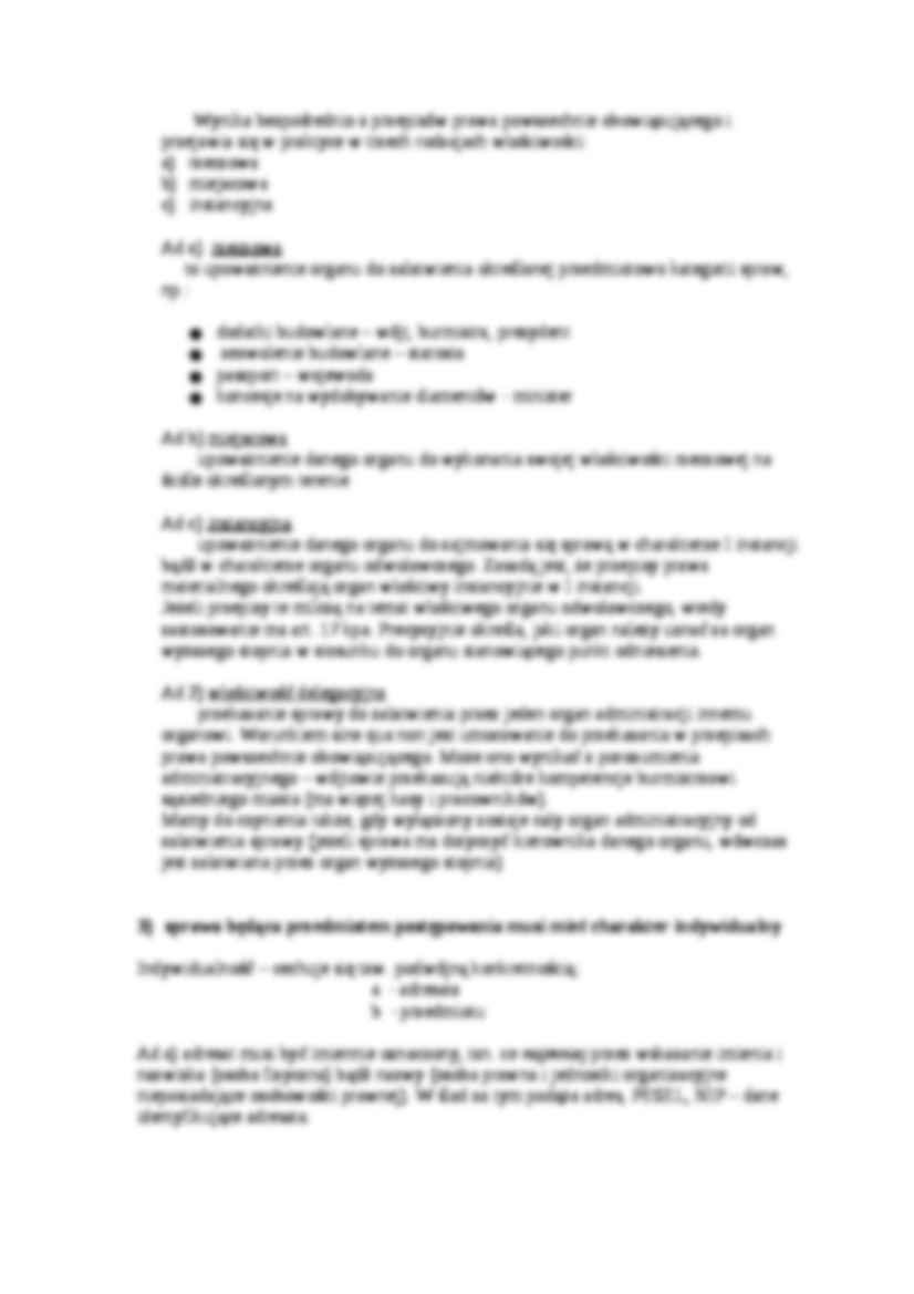 Przesłanki postepowania administracyjnego - omówienie - strona 3