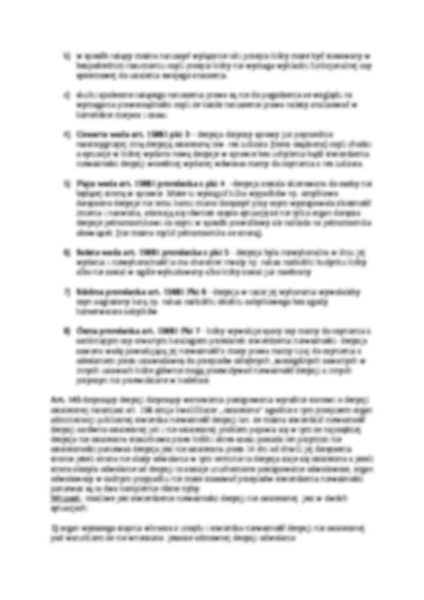 Stwierdzenie nieważności decyzji - wykład - strona 2