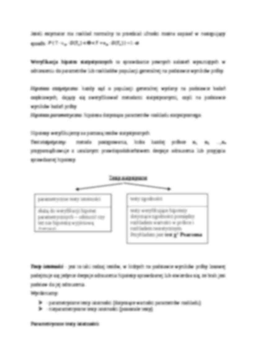 Weryfikacja hipotez statystycznych referat MWSE - strona 2
