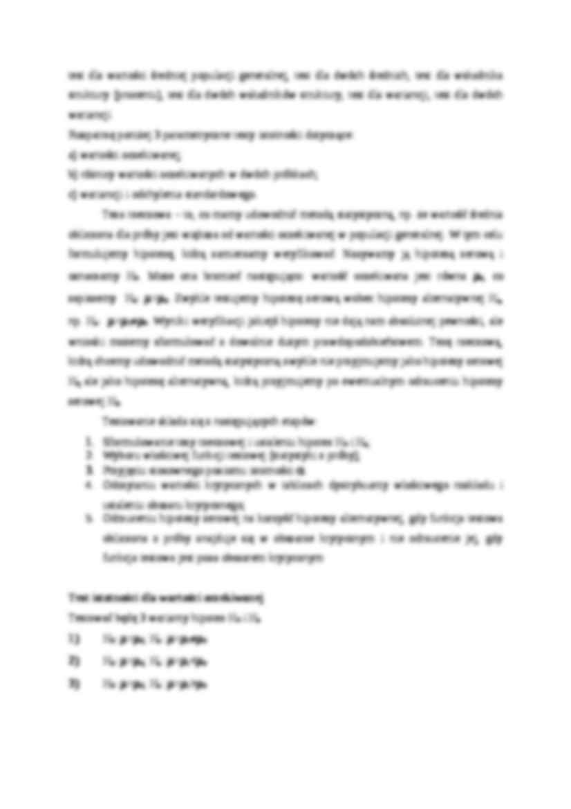 Weryfikacja hipotez statystycznych referat MWSE - strona 3