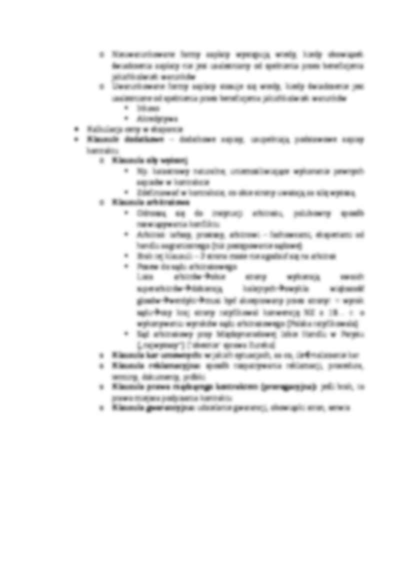 Transakcje handlu zagranicznego, Wartość kontraktu - omówienie - strona 2