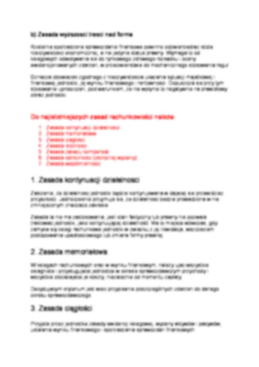 Zasady i koncepcje rachunkowości - strona 3