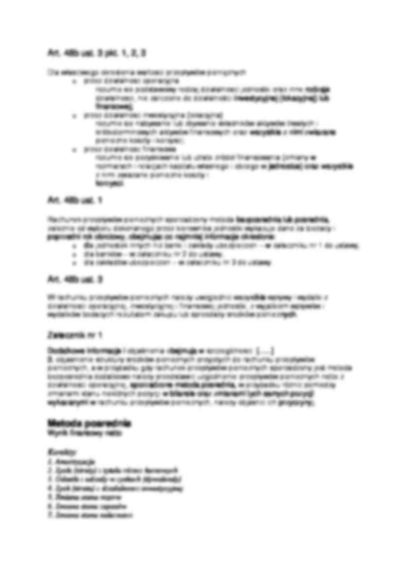 Sprawozdanie finansowe - rachunek przepływów pieniężnych [Cash Flow] - strona 3