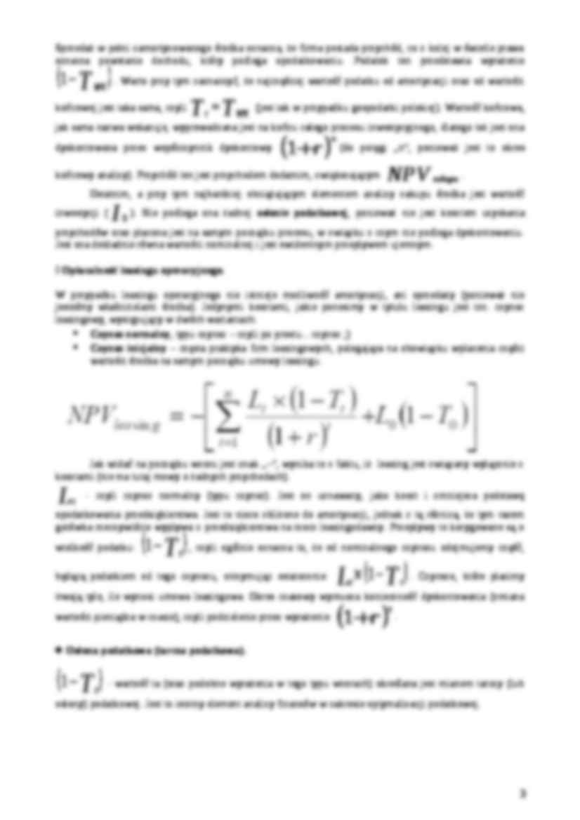 Leasing - opłacalność - strona 3