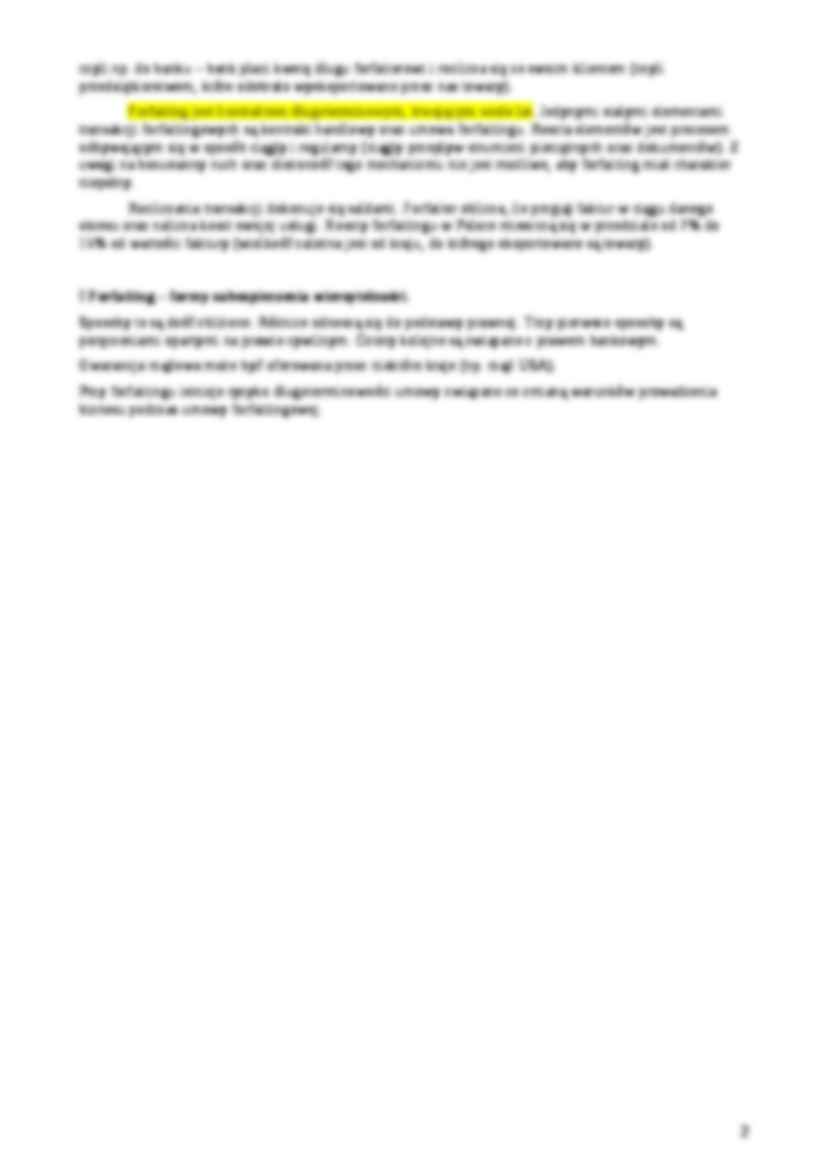 Forfaiting - Etapy transakcji forfaitingu - strona 2