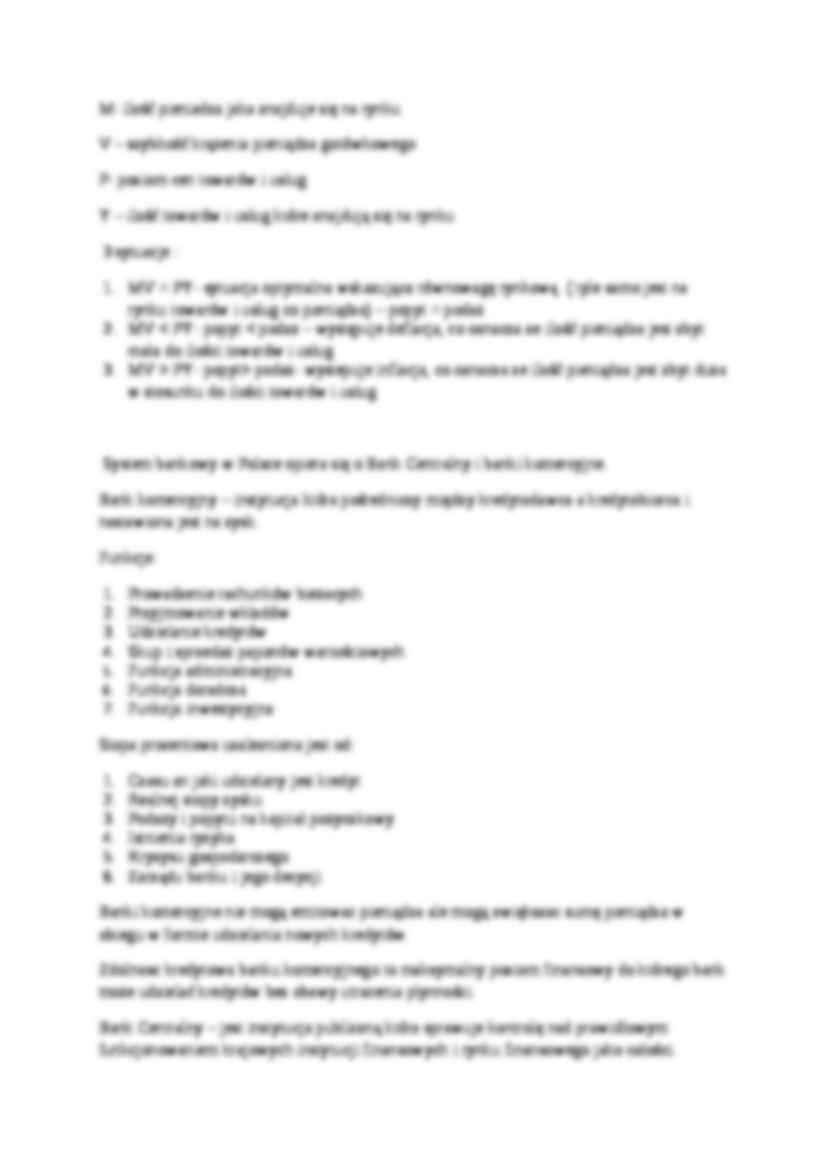 Makroekonomia - wykłady, SUM, MWSE - strona 2