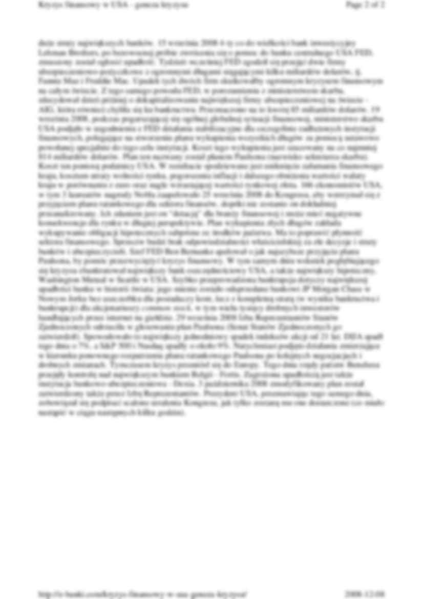 Ćwiczenia - geneza kryzysu - strona 2