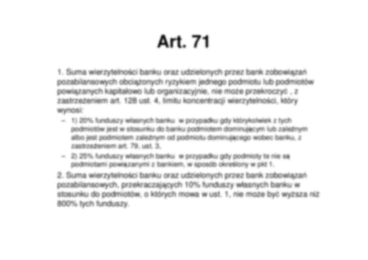 Wykład - Działalność kredytowa - strona 3