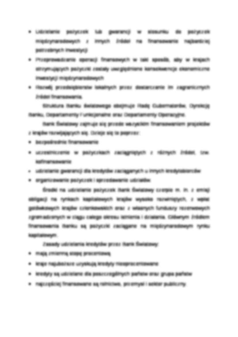 Wykład - Bank światowy - strona 3