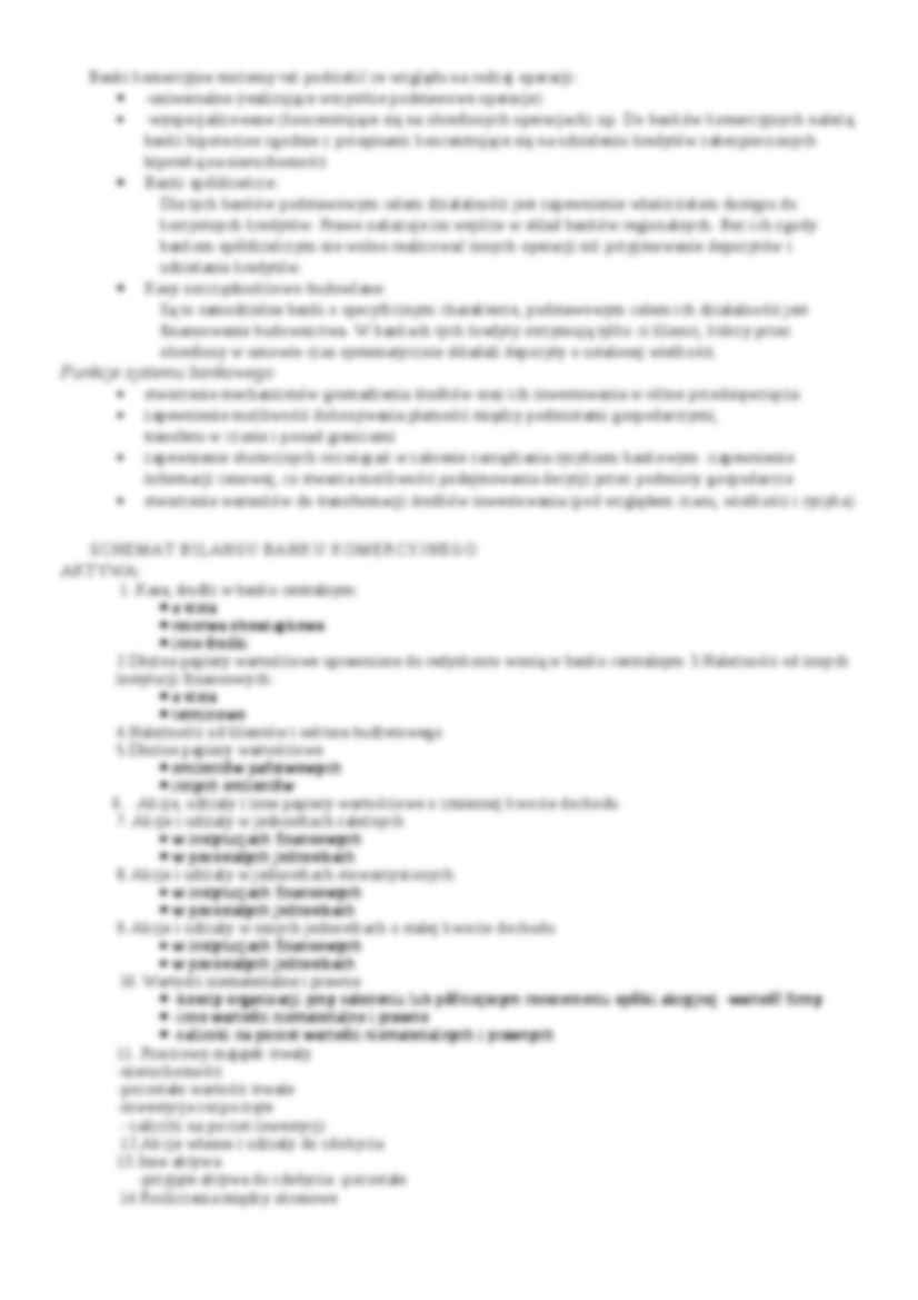 Wykład - operacje bankowe (para banki) - strona 3