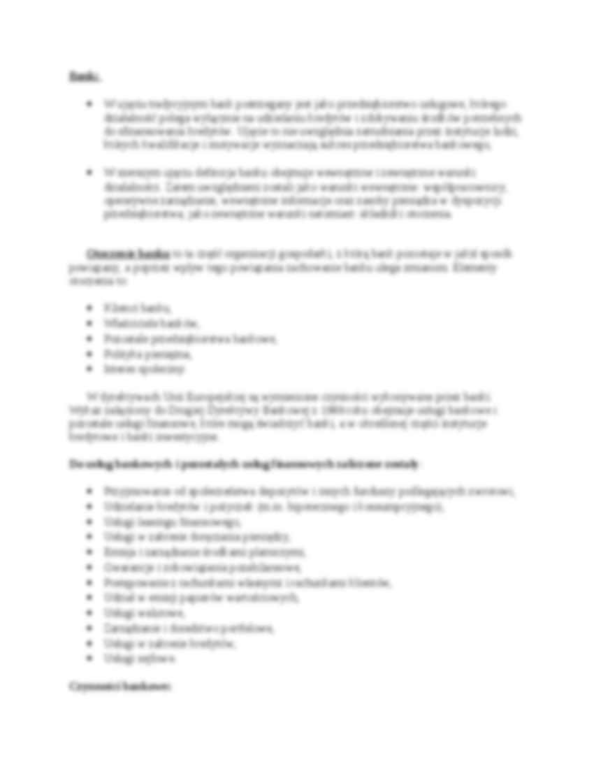 Referat - kalkulacja dochodowości produktów bankowych - strona 2