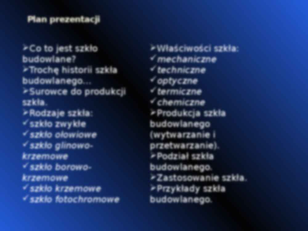 Szkło budowlane-prezentacja - strona 2