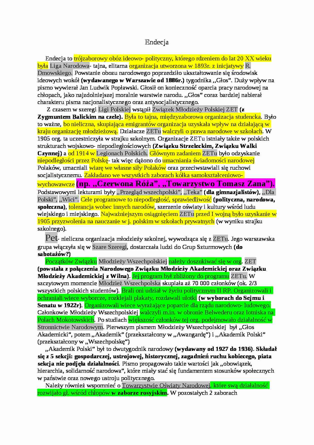 Ruch Narodowy- refetar - strona 1