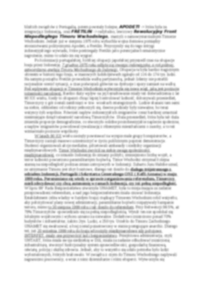 Timor Wschodni-referat - strona 2