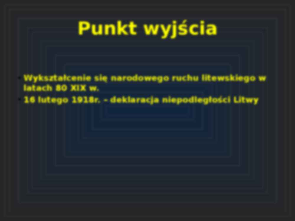Stosunki polsko-litewskie w okresie międzywojennym-prezentacja - strona 2