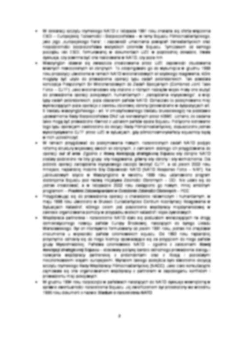 Współpraca i bezpieczeństwo w Europie-opracowanie - strona 2