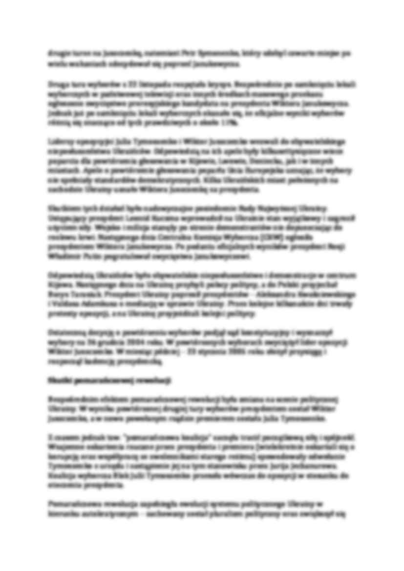 Kolorowe rewolucje-opracowanie - strona 2
