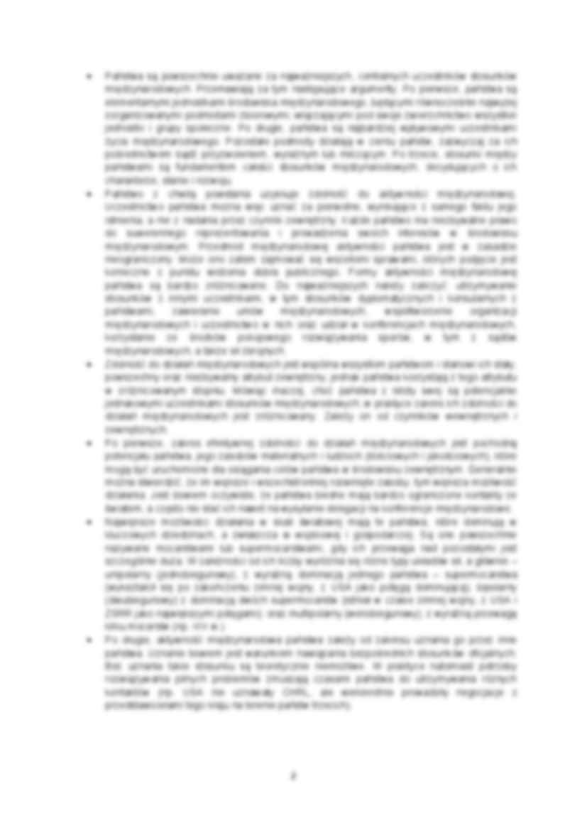 Status i role międzynarodowe państw-opracowanie - strona 2