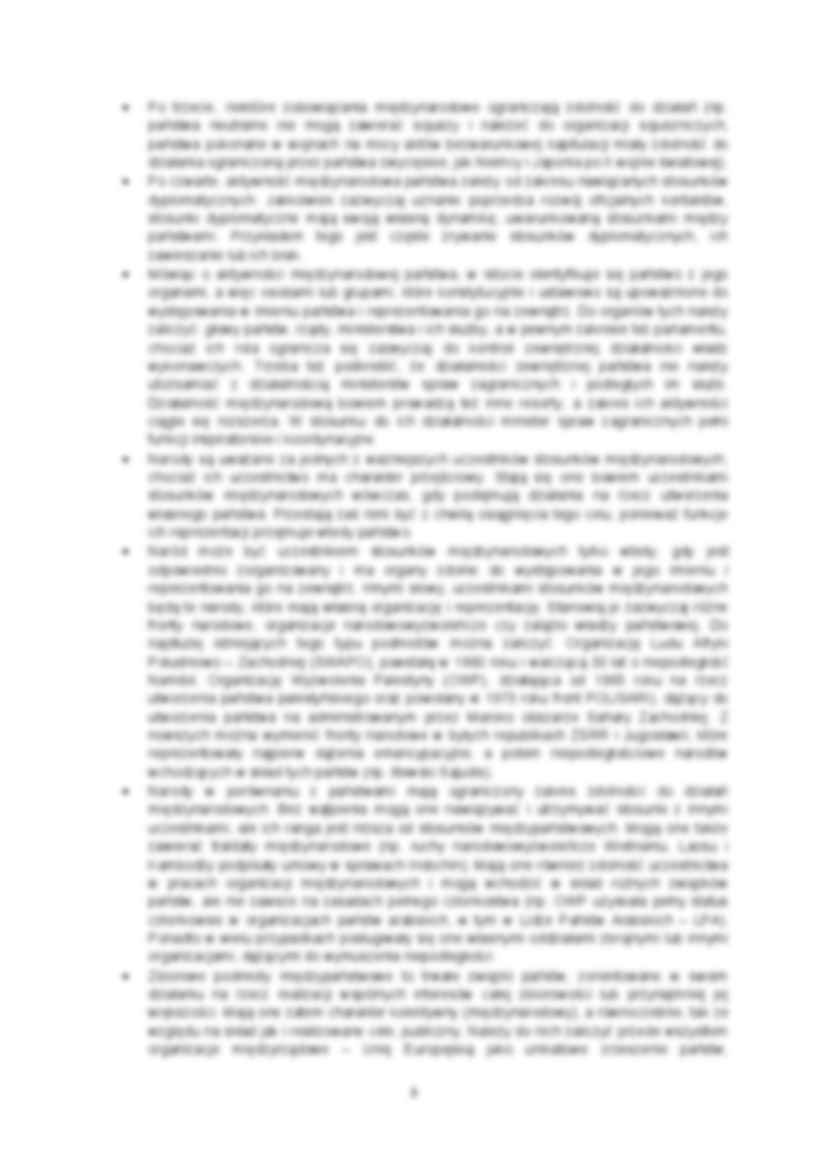Status i role międzynarodowe państw-opracowanie - strona 3