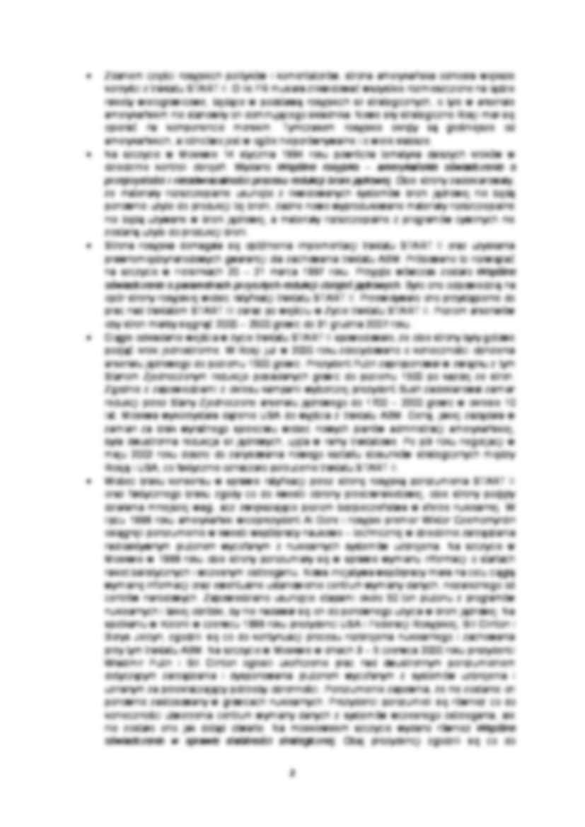 Procesy rozbrojenia i budowy zaufania w stosunkach międzynarodowych-opracowanie - strona 2