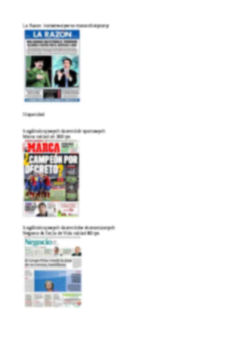 Hiszpania- subwencje prasowe - strona 3