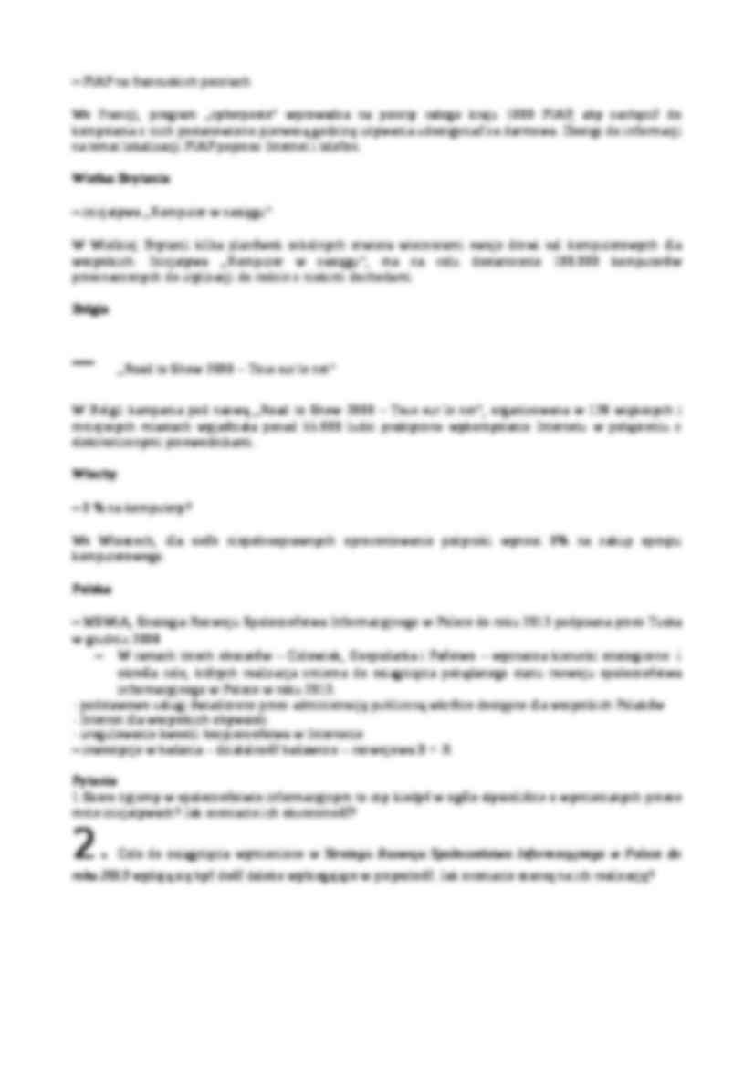 Praktyki stosowane w wybranych krajach UE-opracowanie - strona 2