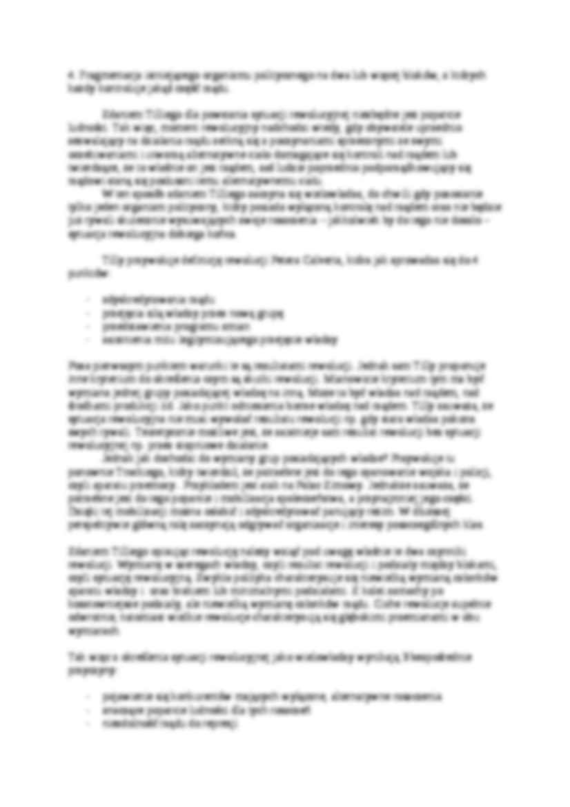 Charles Tilly - rewolucja i rebelia - Przywództwo polityczne - strona 2