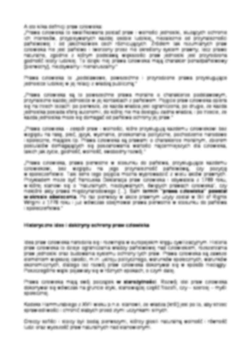 Historia praw człowieka-opracowanie - strona 2