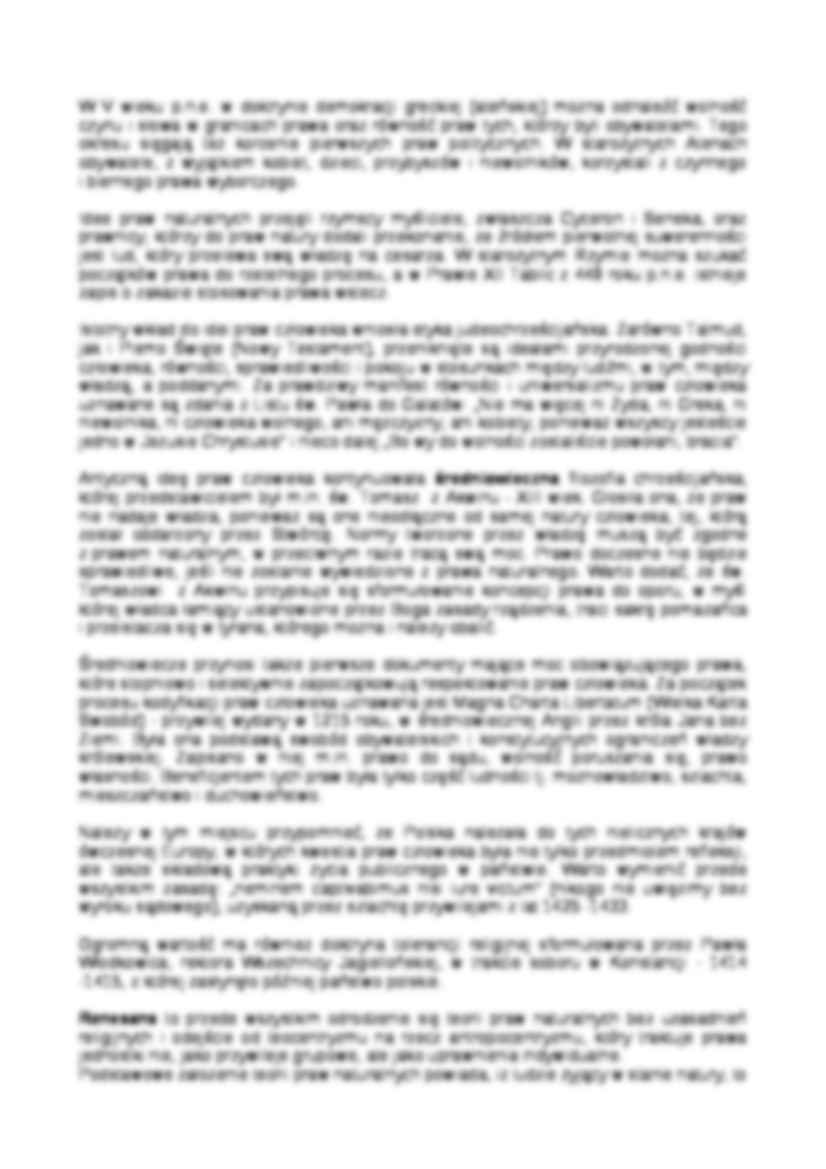 Historia praw człowieka-opracowanie - strona 3