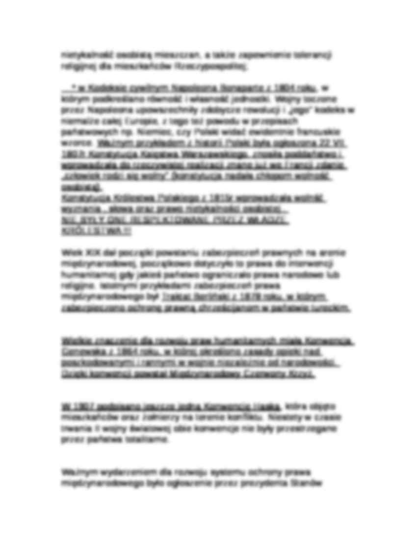 Geneza prawa człowieka-opracowanie - strona 3