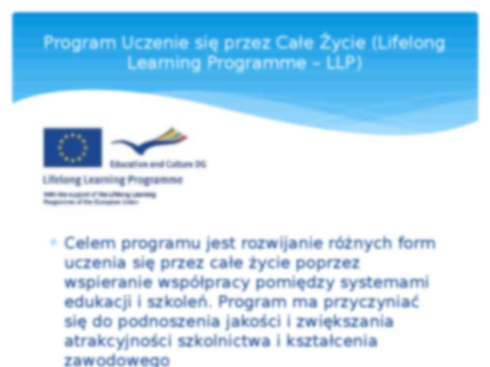 Europejska Sieć Całożyciowego Poradnictwa Zawodowego-prezentacja - strona 2