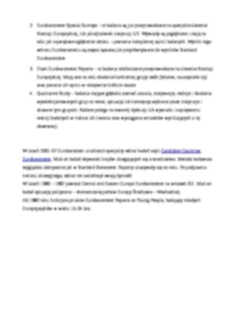 Eurobarometr-referat - Parlament Europejski - strona 2