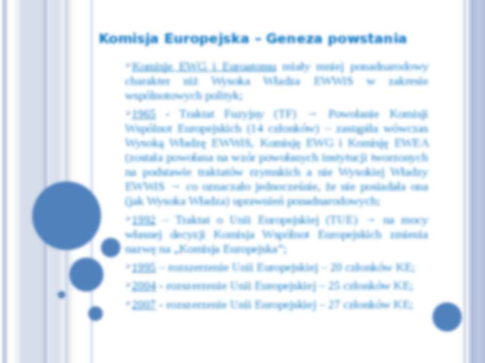Komisja Europejska-geneza powstania - strona 2
