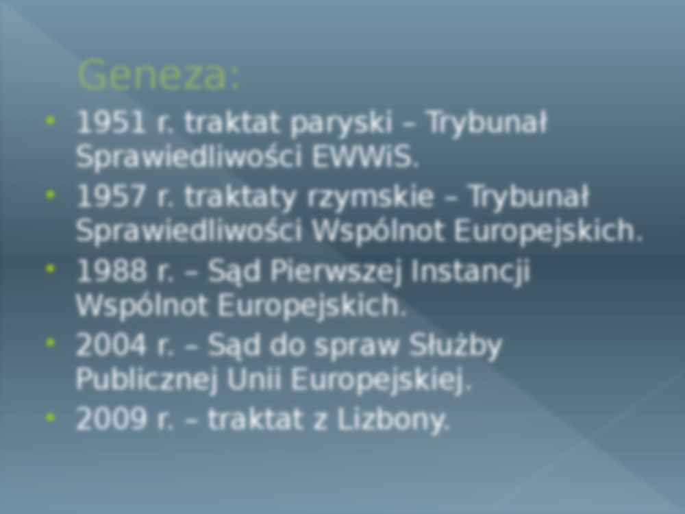 Trybunał Sprawiedliwości-prezentacja - strona 2